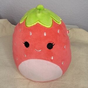 Squishmallows  8 Inch Scarlet the Red Strawberry Fruit Squad Plush